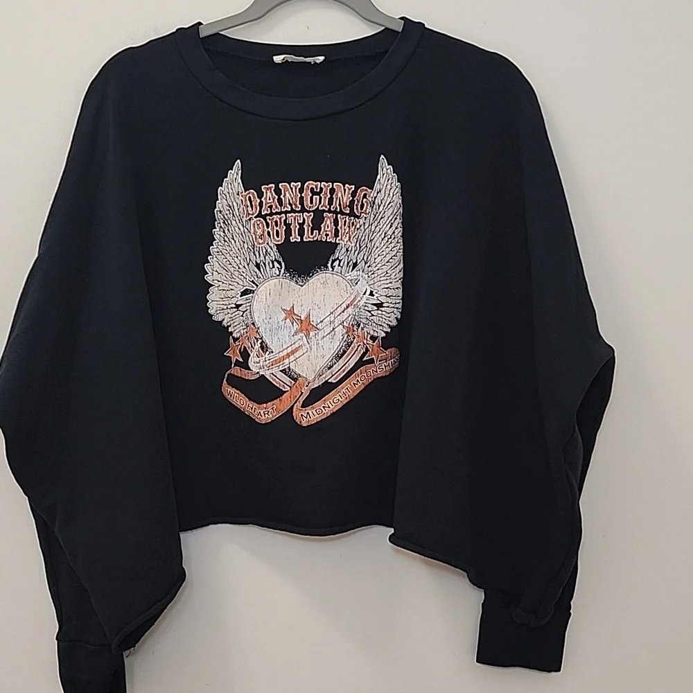 Spell Sweaters New Spell Designs Dancing Outlaw Organic Sweater Sz S